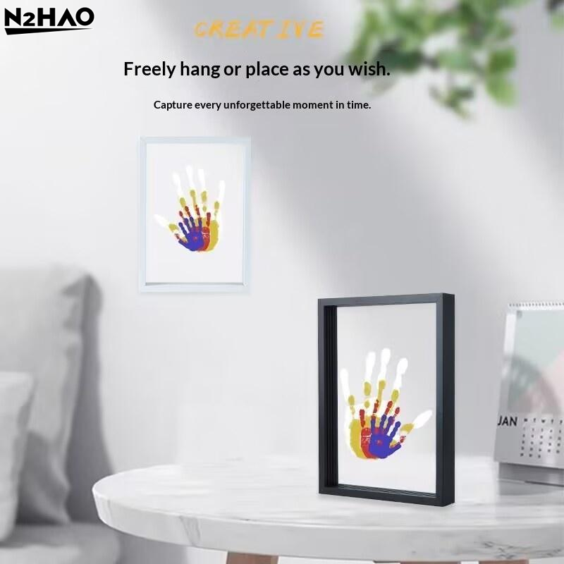 1 takım aile el izi fotoğraf ç - Engraved Wood Frame incelemesi ve fiyatı