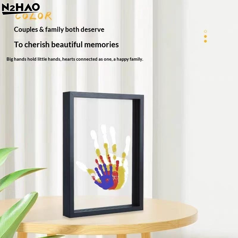 1 takım aile el izi fotoğraf ç - Engraved Wood Frame incelemesi ve fiyatı