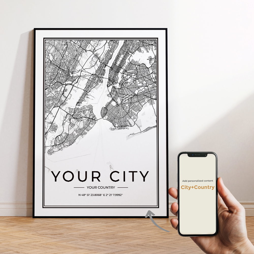 Özel Kişiselleştirilmiş Şehir  - Custom Star Map incelemesi ve fiyatı