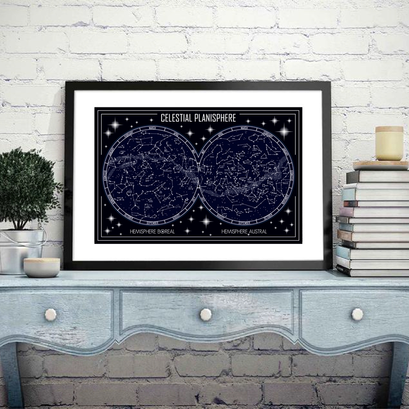 Göksel Planisfer Haritası Tuva - Custom Star Map incelemesi ve fiyatı