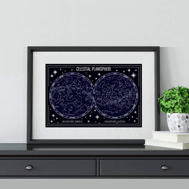 Göksel Planisfer Haritası Tuva - Custom Star Map incelemesi ve fiyatı